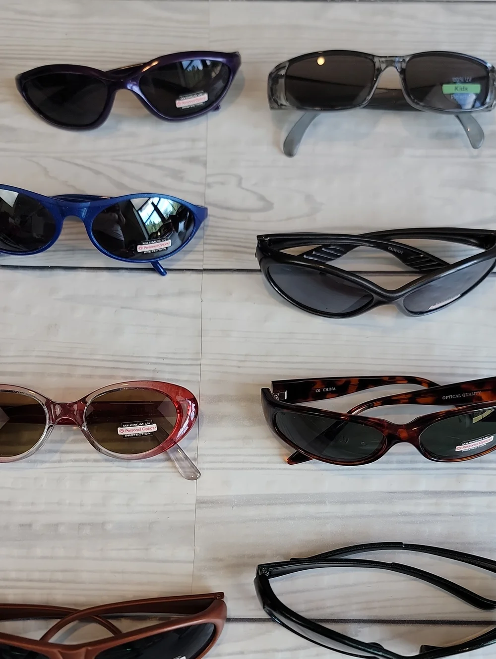 Assorted NWOT Sunglasses Lot - 23 Items Small sizes Kids /Young Adult